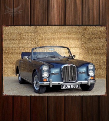 Металлическая табличка Alvis TE21 Dropehead Coupe